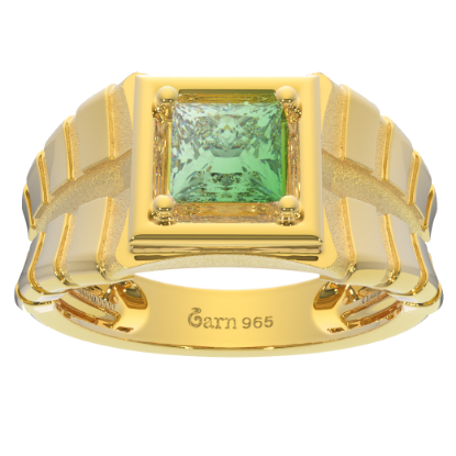 รูปภาพของ แหวนมะนาวมรกตมีไซซ์(โมบาย)